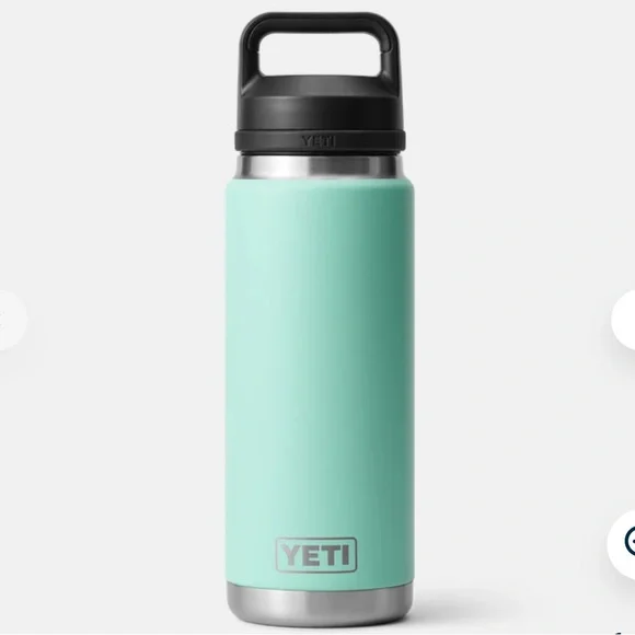 NWT YETI 🧊 18oz Water bottle thermos with chug opening insulated Seafoam green - Picture 5 of 7